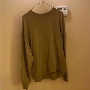 Olive Green Crewneck Sweatshirt